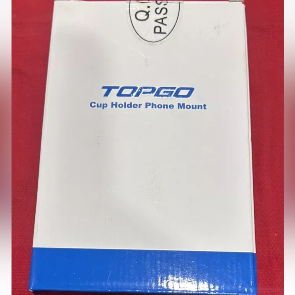 TOPCO Cup Holder Phone Mount Open Box Items Are New